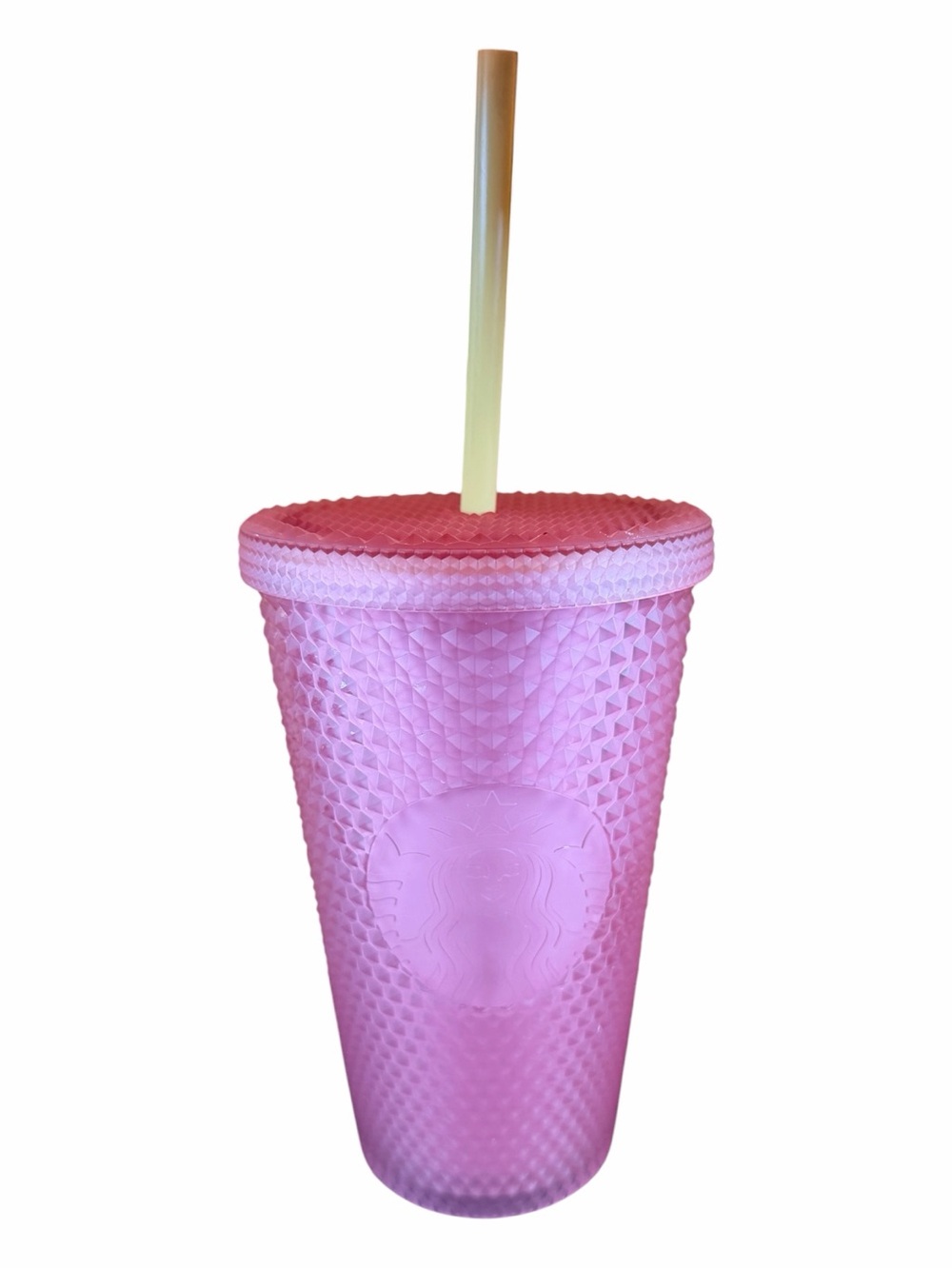 Starbucks 16oz Textured Pink Studded Tumbler - New with Tags - Picture 2 of 7